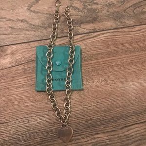 Authentic Tiffany and Co. heart necklace